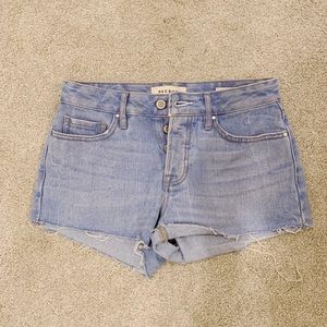 Bright blue Pacsun denim shorts